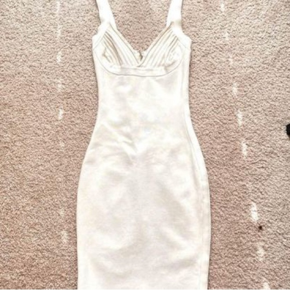 House Of CB white cocktail dress